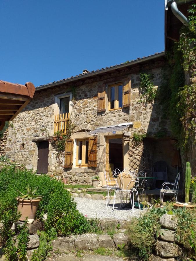 Les Pentes Du Chateau De Retourtour Lamastre Exterior foto